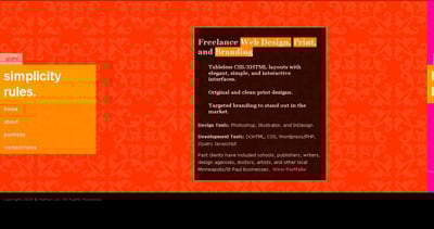 Nate Uri Designs Website Screenshot