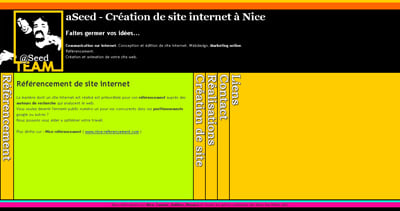 aSeed Website Screenshot