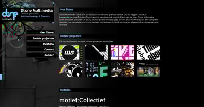 Dtone Multimedia Website Screenshot