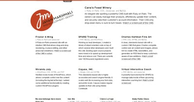 Javan Makhmali Website Screenshot