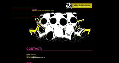 Wise Design Website Screenshot