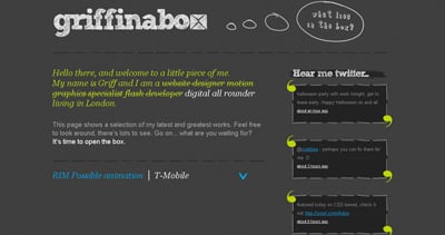 griffina[box] Website Screenshot