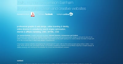 Gold Coast Web Design Website Screenshot