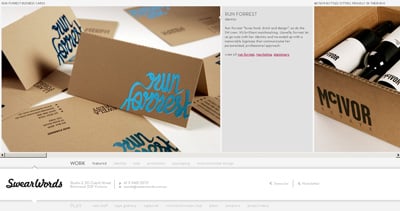 Swear Words Website Screenshot