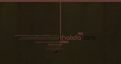 thalida Website Screenshot