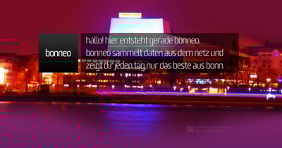 bonneo Website Screenshot