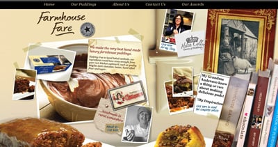 Farmhouse Fare Website Screenshot