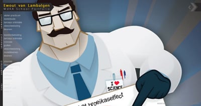 Ewout van Lambalgen Website Screenshot