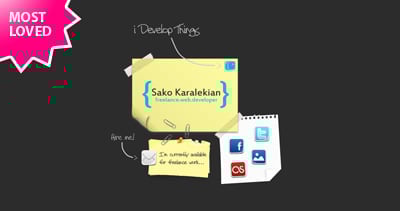 Sako Karalekian Website Screenshot