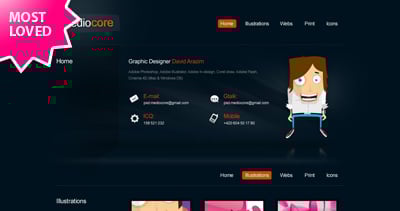 Mediocore Website Screenshot