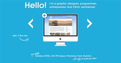 Jarnheimer Productions Website Screenshot