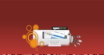 Muris Ćeman Website Screenshot