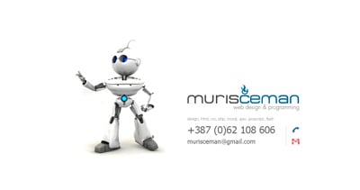 Muris Ćeman Website Screenshot