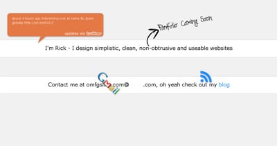 OmfgSlick Website Screenshot