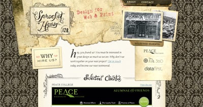 Sprocket House Website Screenshot