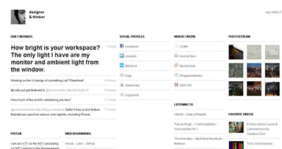 Aen Tan Website Screenshot