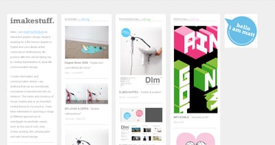 matt nicholson Website Screenshot