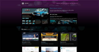 Graziano Website Screenshot