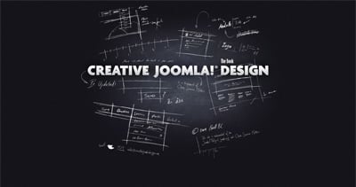Creative Joomla! Design Book Website Screenshot
