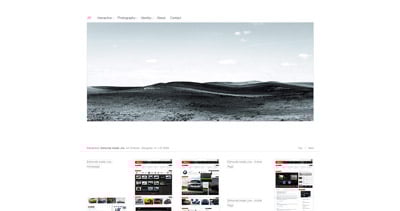 Andrew Faris Website Screenshot