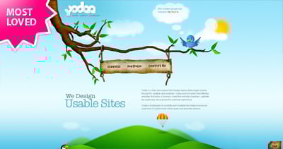 Yodaa Website Screenshot