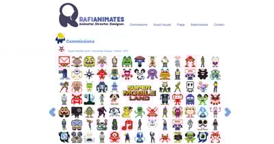 Rafi Nizam Website Screenshot