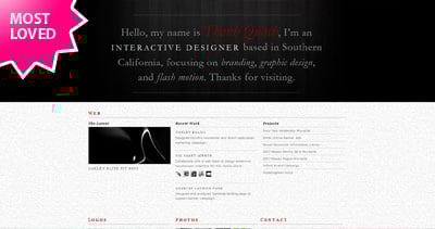 Thanh Quach Website Screenshot