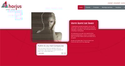 Horjus Website Screenshot