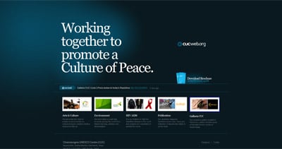 Chomolungma UNESCO Centre Website Screenshot