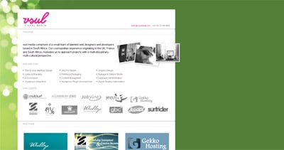 vsul media Website Screenshot
