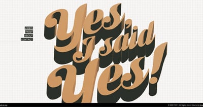 Yes, I Said Yes Website Screenshot