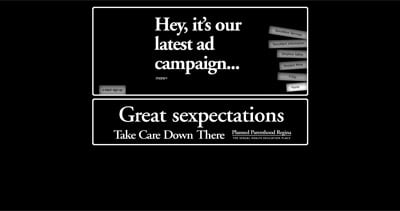 Planned Parenthood Regina Website Screenshot