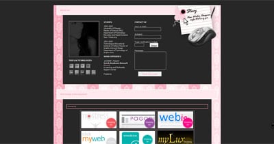 Stevy Website Screenshot