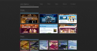 Joro Balinov Website Screenshot