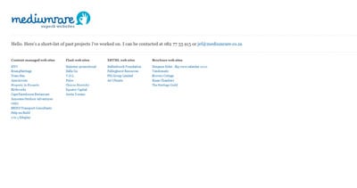 mediumrare Website Screenshot