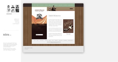 Nicu Iordachescu Website Screenshot