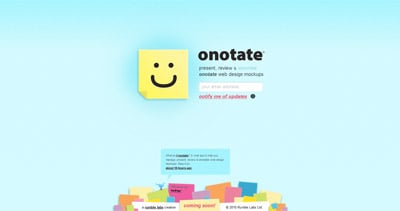 onotate Website Screenshot