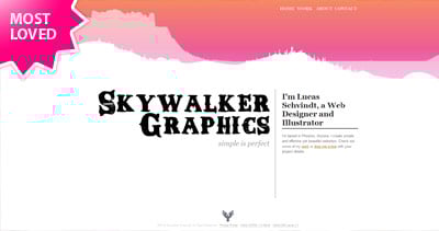 Skywalker Graphics Website Screenshot