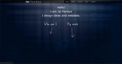 Jai Pandya Website Screenshot