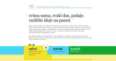 1ŠEST Website Screenshot