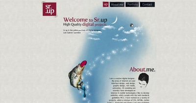 Luis Gabriel Saavedra Website Screenshot