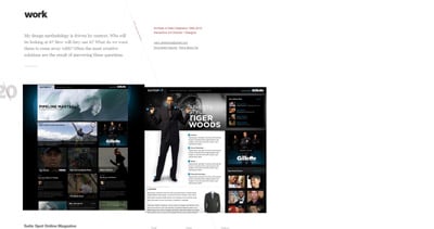 Mark Delamere Website Screenshot