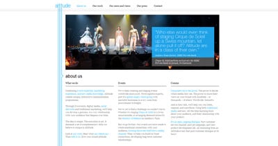 Altitude Website Screenshot