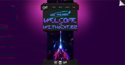 gxT Website Screenshot