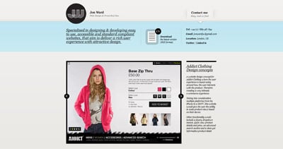 Jon Ward Website Screenshot