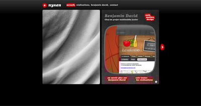 Benjamin David Website Screenshot