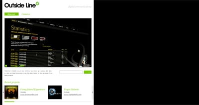 Outside Line Website Screenshot