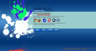 Creazione siti web Website Screenshot