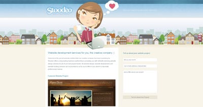 Stoodeo Website Screenshot