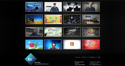 Eye Candy Website Screenshot